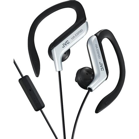 JVC In-Ear Sports Headphones with Microphone & Remote (Silver) : Amazon ...