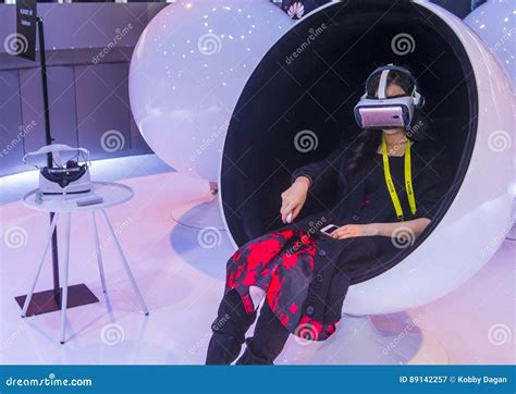 CES 2017 editorial photography. Image of convention, screen - 89142257