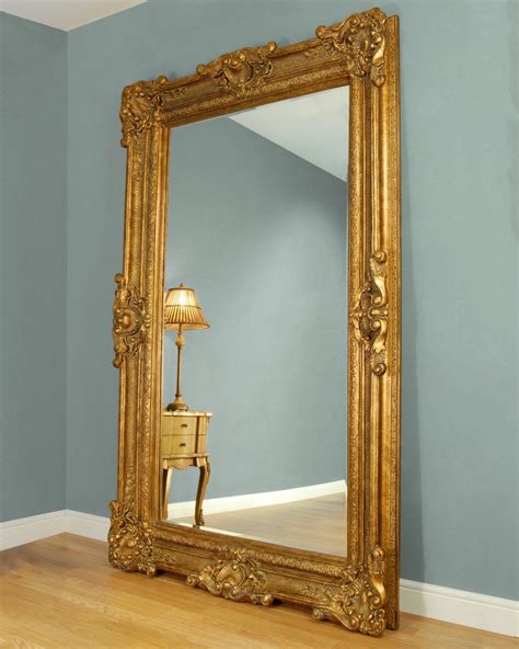 Floor Length Mirror Gold Frame at Lisa Post blog