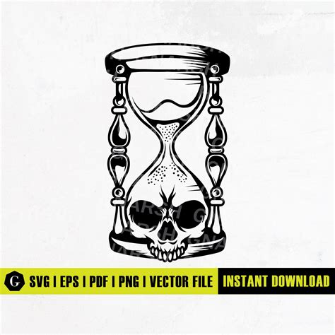 Memento Mori Hourglass Tattoo