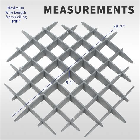 VIVO Acoustic Ceiling Waffle Panel | Wayfair