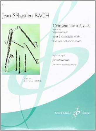 Amazon.in: Buy 15 inventions a 3 voix bwv 787-801 Book Online at Low ...