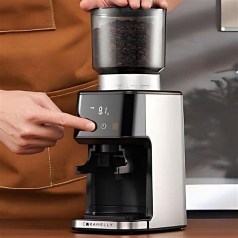 Caramelly R51X Conical Burr Coffee Bean Grinder | 51 Grinding Settings