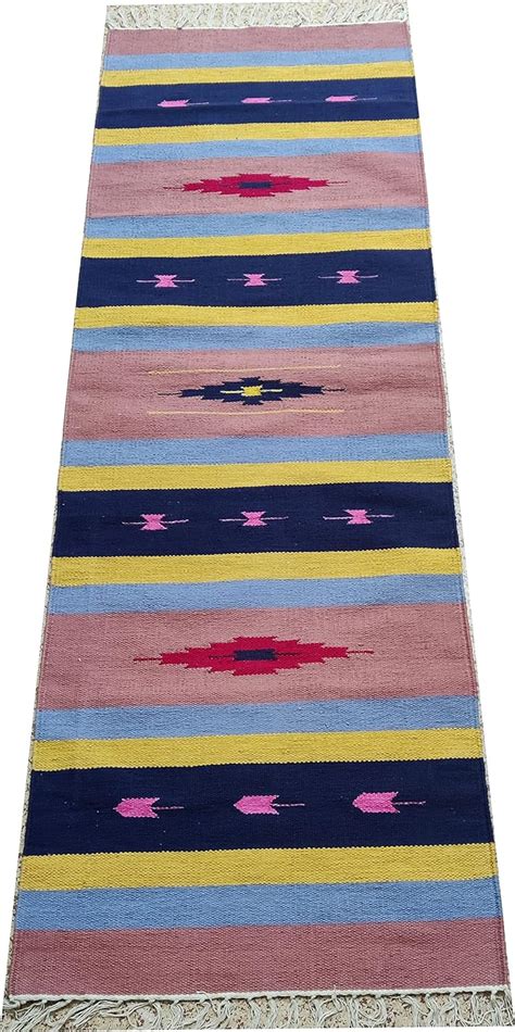 Buy Srj Handicraft Cotton Casual Rug (Multicolour, 2 X 6 Feet) Online ...