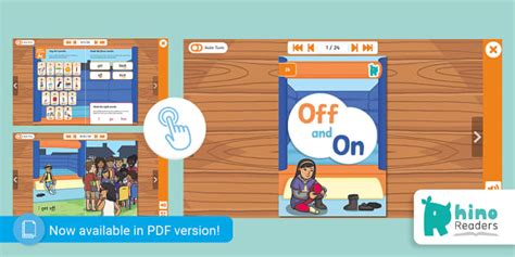 Level 2b Decodable Readers: Off and On (teacher made)