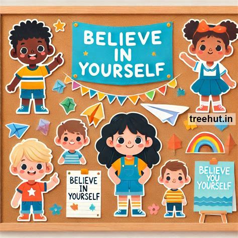 Believe in Yourself Bulletin Board Ideas, Door Posters and Classroom ...