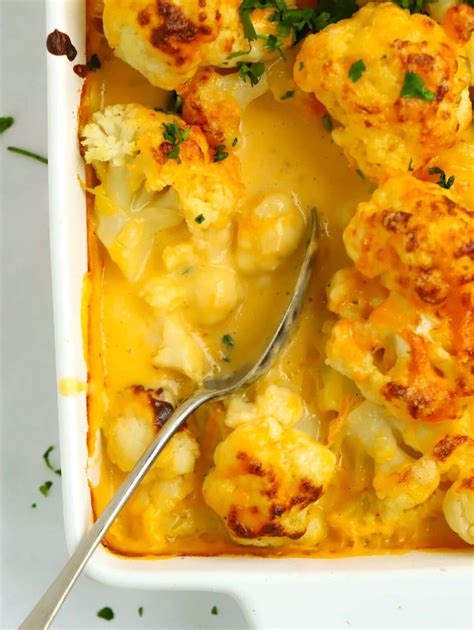 Easy Cauliflower Cheese