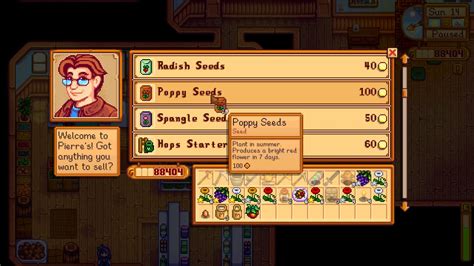 How To Grow Poppies In Stardew Valley