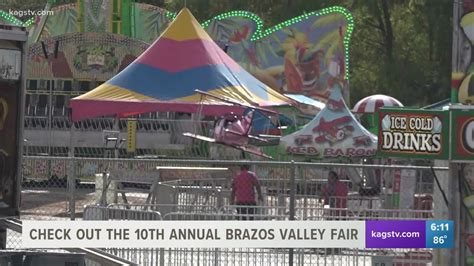 10th annual Brazos Valley Fair kicks off with new attractions | kagstv.com