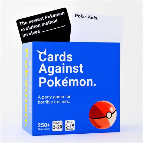 Cards Against Pokemon - Party Game for Horrible Trainers – Liquid Luck