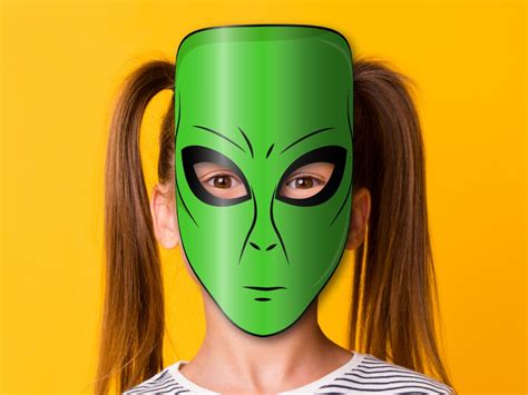 Alien Mask Printable 的图像结果