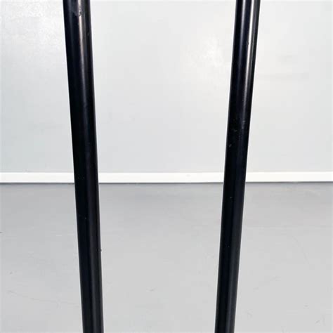Italian Modern Black Metal Floor Lamp, 1990s for sale at Pamono