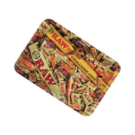 RAW MIX PRODUCT Metal Rolling Tray - Mini | HighJack India