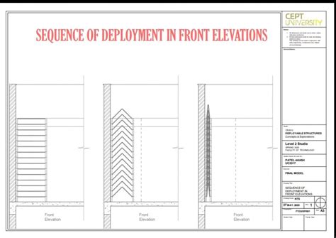 Deployable Staircase | CEPT - Portfolio