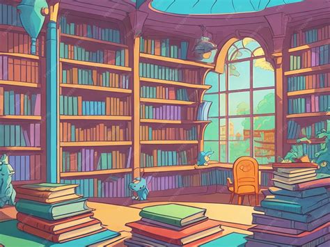 Image result for Library Book Animation