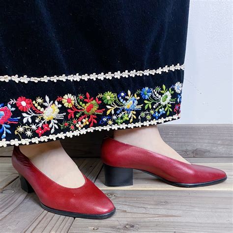 80s made in Italy red pumps | LEMON