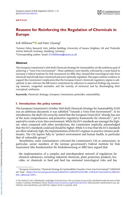 Towards Intelligent Regulation of Artificial Intelligence | European Journal of Risk Regulation | Ca