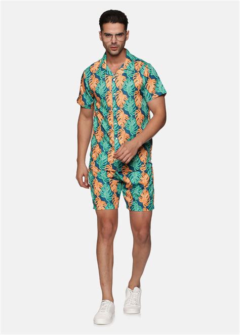 Tusok Men's Printed Loungewear Co-ord Set