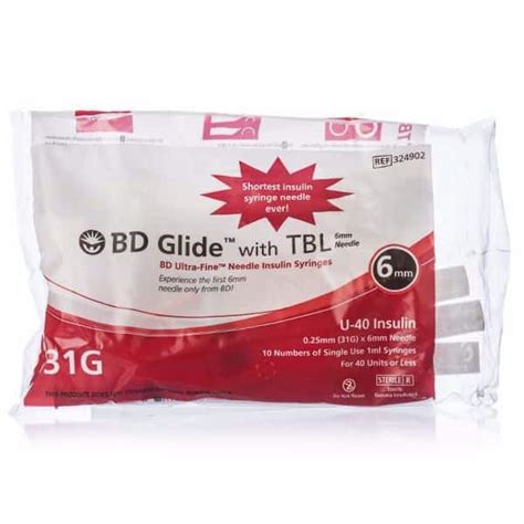 buy BD Glide Syringe with TBL ultra fine Needle syringes
