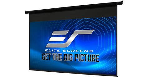 Elite Screens 128" Electric Projector Screen ELECTRIC128X2 B&H