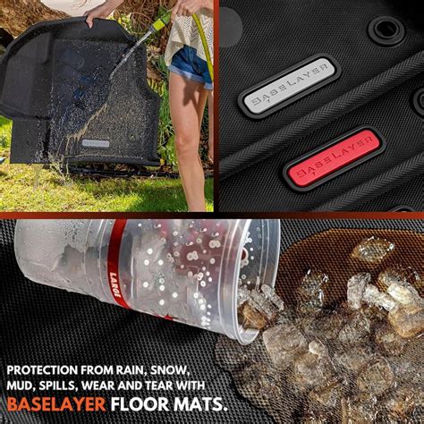 BaseLayer F150 all-weather floor liners - new release for rear floor ...