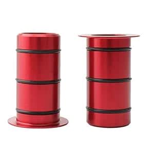 Macaso Pair Bike Hub Front Tube Shaft Conversion Seat Adapter 15mm to ...