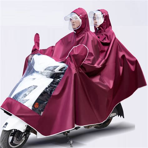 潮湖摩托车雨衣电动车雨衣单人雨披男女成人加大加厚雨衣镜套款-阿里巴巴