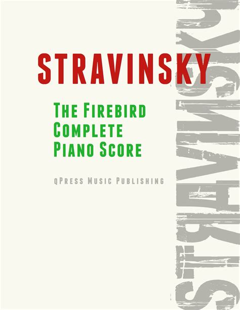 Firebird Composer Stravinsky