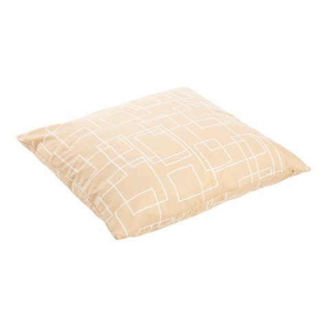 Shikaku Tan Zabuton Floor Pillow Cover | J-Life International