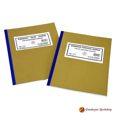 Veco No. 717 Subsidiary Sales And Purchase Journal (For Vat-Registered Taxpayer) (12/14 Columns ...