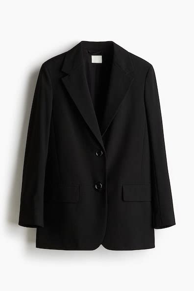 Long blazer - Black - Ladies | H&M IN