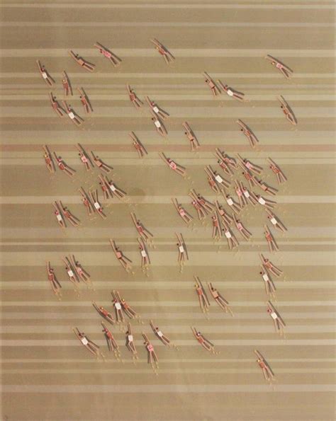 Swimmers 846 at Mole Colour Sea Painting by Ruben Art | Saatchi Art