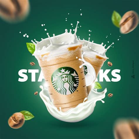 Starbucks Coffee Social Media Designs