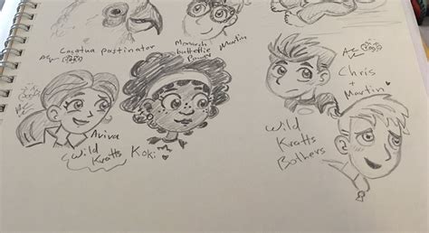 Wild Kratts Chris And Aviva