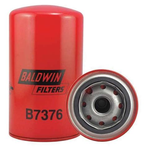 Baldwin Filters Oil Fltr, Spin-On, 6-5/8"x3-11/16"x6-5/8" B7376 | Zoro