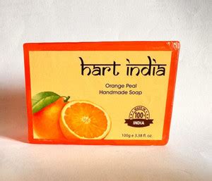 hart india Herbal Orange Soap 100g | Healthier Skin| Natural Soap with ...