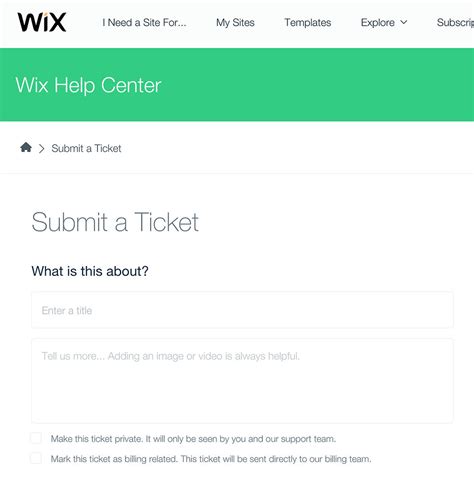 Image result for Wix.com Support