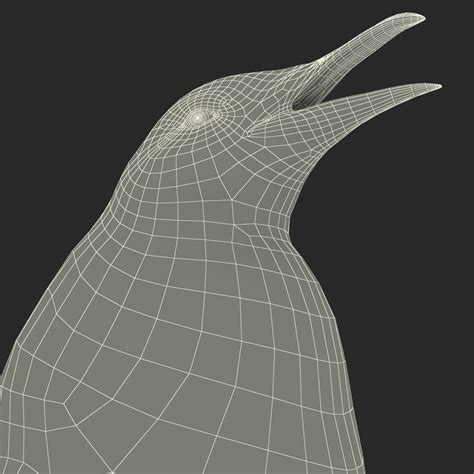 Penguin Pose 2 3D model | 3D Molier International