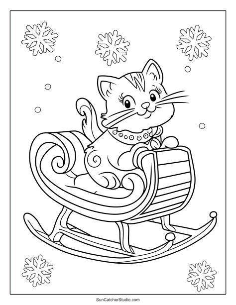 Printable Coloring Winter Pages [2025]