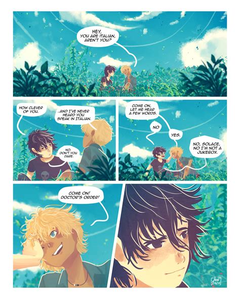 Nico Di Angelo And Percy Jackson Comics