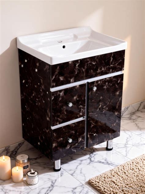 Stymax freestanding Wash Basin Vanity HDHMR Wood Cabinet v 194 Table ...