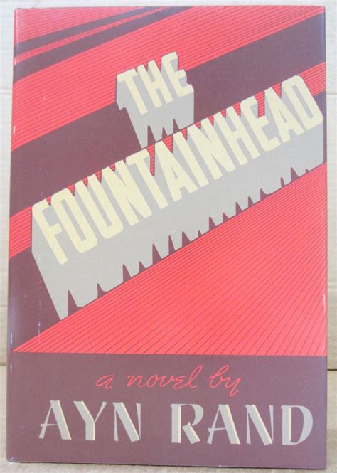 The Fountainhead by Ayn Rand: fine/fikne/fine Hardcover Facsimile Edition. | Midway Book Store ...