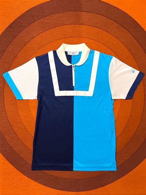 1980's GIVENCHY Half Zip Polo Shirt | MIKOTONORI.