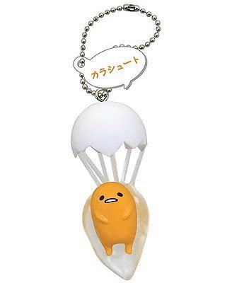 Gudetama Swing Mascot Keychain #A ~ Gudetama with Parachute : Amazon.in ...