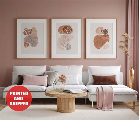 Buy Boho Poster Set, Set of 3 Boho Prints, Set of Posters, Flower Print ...