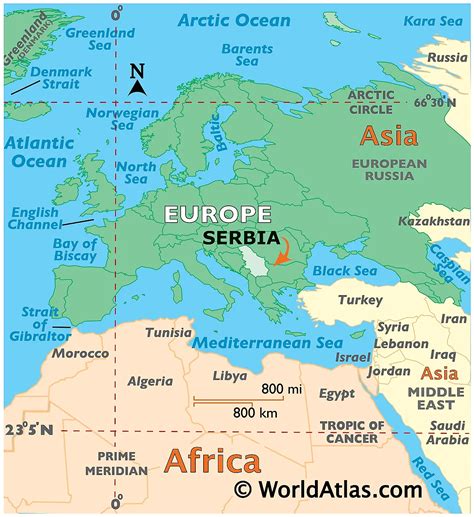 Serbia Maps & Facts - World Atlas