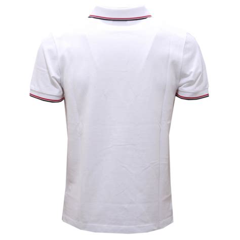 2590AH polo uomo SAVE THE DUCK white cotton polo shirt man