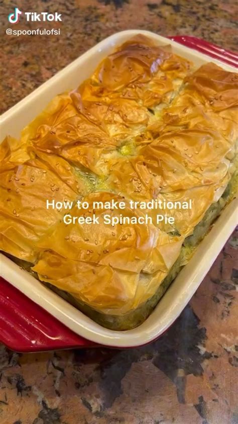 Authentic greek spinach and feta pie spanakopita – Artofit
