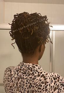 Loc Updo Tutorial 的图像结果