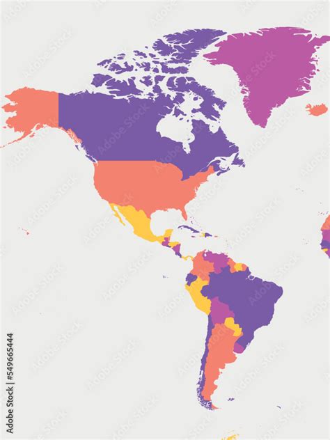 America Continent Map 的图像结果